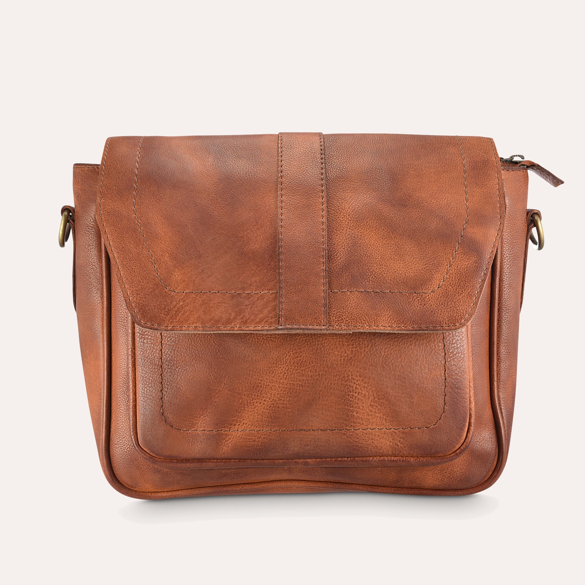 Journey Crossbody Leather Bag with Removable Adjustable Strap - Stylish and Versatile - Rosetta Creative Boutique